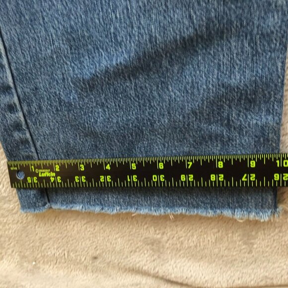Eddie Bauer Women's Jeans 36x30 Measured Bootcut Classic Blue Denim Casual Y2K - Picture 5 of 16